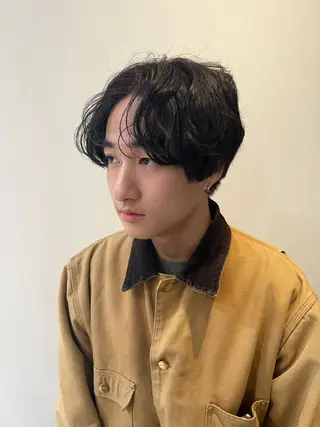 カラー メンズ 🎵ぷる艶ハイトーン 柔らかヘア🍅まあやのヘアスタイル