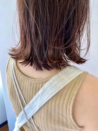 ミディアム ボブ指名No.1🌞 オガタのヘアスタイル