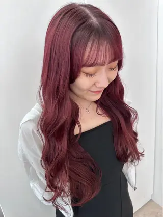 ロング little×RINNE栄【リトルリンネ】所属・のえる/透明感カラー /リトルリンネ/栄のヘアスタイル