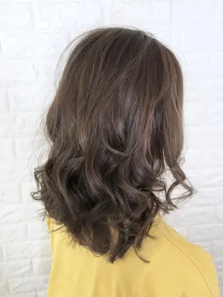 ミディアム 縮毛矯正/髪質改善 主税巧一のヘアスタイル