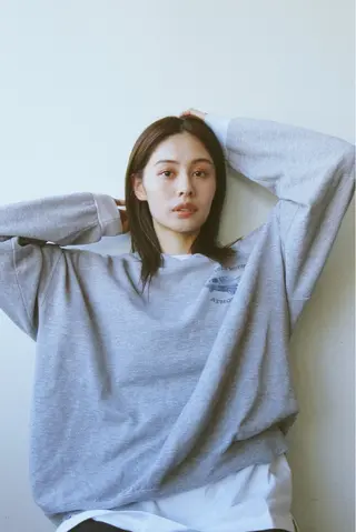 ミディアム カラー スギヤマ ショウゴのヘアスタイル