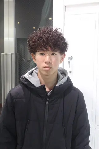 パーマ メンズ fifth天神メンズ パーマのプロ山口皓大のヘアスタイル