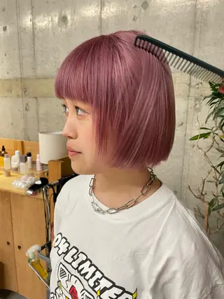 カラー wewe: momoeのヘアスタイル