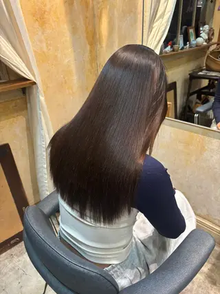 ロング カラー iki所属・パーマstyle てるてるのヘアスタイル