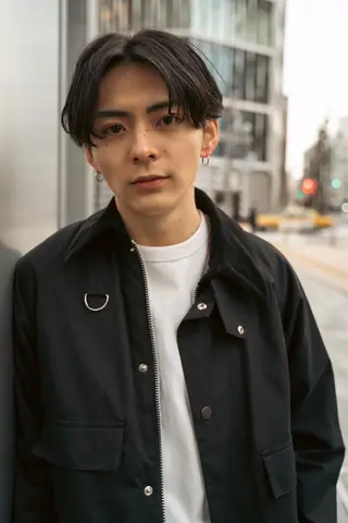 ショート メンズ おしゃれパーマ メンズ特化/みーまんのヘアスタイル