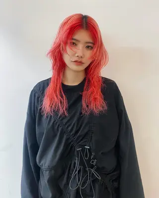 セミロング THE  AGATA TOKYO所属・外国人風パーマ/デザ インカット🦕✨アミのヘアスタイル