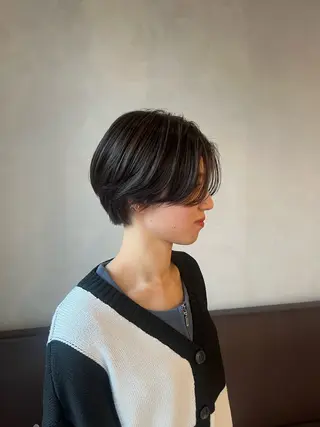 カラー 都築 明日香のヘアスタイル