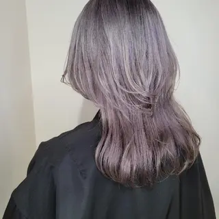 セミロング 🇰🇷透明感×ハイ トーン🌟tomoのヘアスタイル