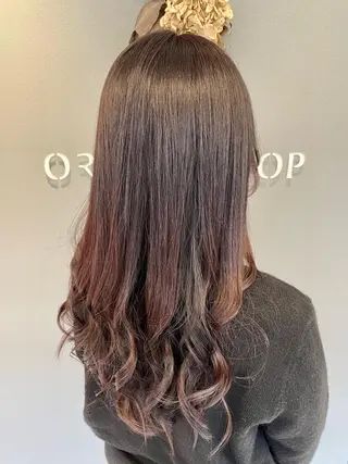 ロング ORANGEPOP所属・🦋山内凪沙🦋 🦄サラサラ艶髪🦄のヘアスタイル