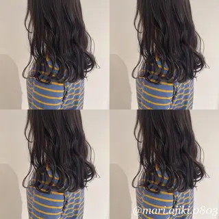 セミロング private salon  sill所属・🫧ツヤ髪個室美容室 安食茉莉🫧のヘアスタイル