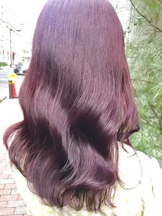 ロング カラー ヘアアレンジ 透明感/艶髪/💖 トレンドスタイル💖のヘアスタイル