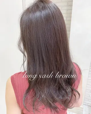 ロング 横浜🍒カット エクステ/RIEのヘアスタイル