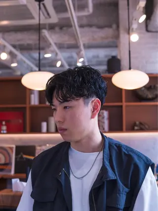 メンズ ai カットモデル募集中のヘアスタイル