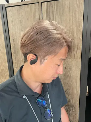 カラー メンズ メンズモテパーマ💙 fuwaのヘアスタイル