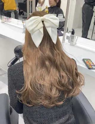 カラー 愛されガーリーヘア 🏹maika🪽のヘアスタイル