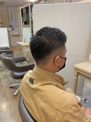 メンズ 長嶋 花梨のヘアスタイル