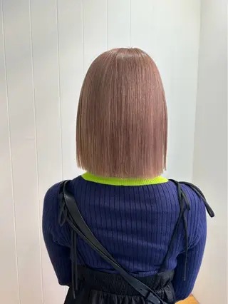 カラー 石橋 華のヘアスタイル