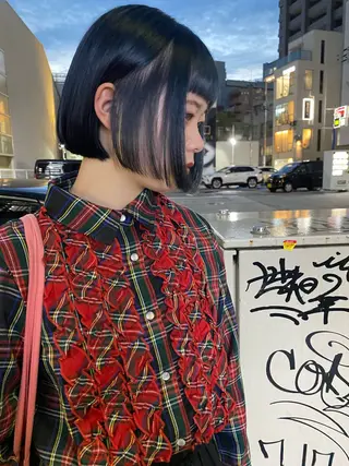 ショート sea's所属・ヒラカホ/矢場町/ ブリーチ/似合わせのヘアスタイル