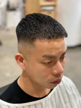 ショート メンズ BARBER  ellen所属・ellen💈 清塚悠のヘアスタイル