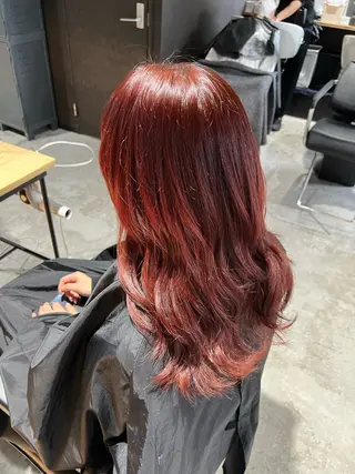 カラー 久永 菫のヘアスタイル