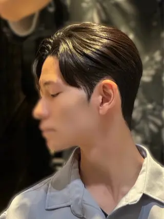 ショート パーマ メンズ YUKI🇰🇷 カルマ／ダウンパーマのヘアスタイル