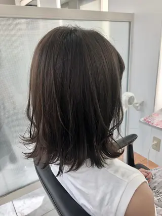 ミディアム 田村拓巳 韓国風、髪質改善のヘアスタイル