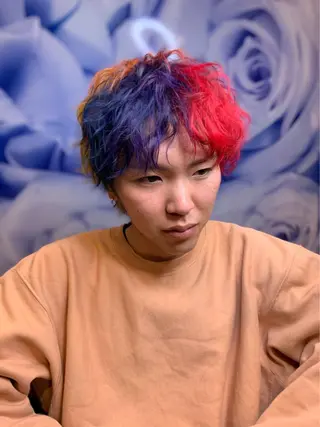 カラー エクステ/カラー/ TOMOYUKIのヘアスタイル