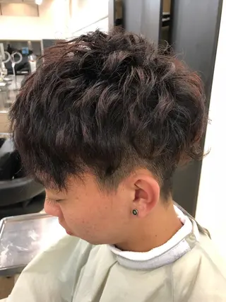 パーマ メンズ 斎藤 みくのヘアスタイル