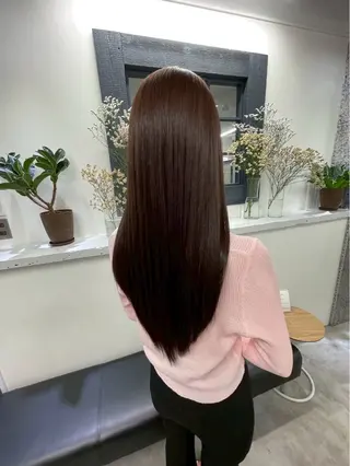 ロング soigne 表参道【ソワネ】所属・艶髪🩰透明感カラー 🫧あやみのヘアスタイル