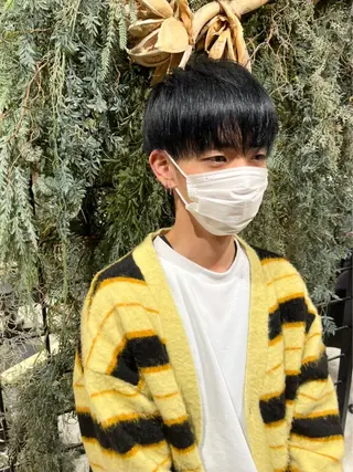 メンズ シャドウパーマ/ 波巻きパーマ/三鷹のヘアスタイル