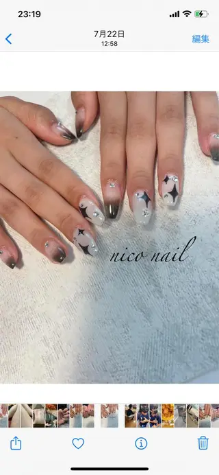 ネイル 香芝市ネイルサロン nico nailのネイルデザイン
