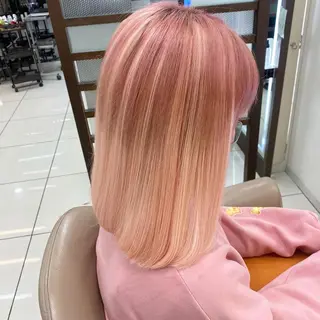 ミディアム カラー シールエクステ✨️韓 国羽エクステ🪽和希のヘアスタイル