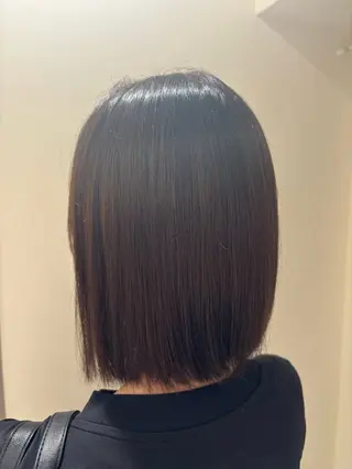 ショート 🌱大森柚紀🐇 縮毛矯正モデル募集中のヘアスタイル