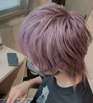 ショート カラー メンズ 立川/シールエクステ /みづきのヘアスタイル