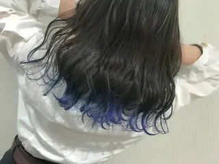 セミロング カラー ba-boo 広島のヘアスタイル