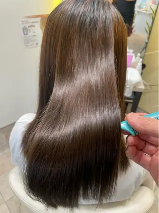 ロング Skyspa straight&digital所属・渡邉 信一のヘアスタイル