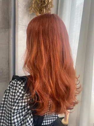 ロング カラー SOY-KUFU高田馬場所属・レイヤー♡艶髪♡ 韓国風♡加藤あゆみのヘアスタイル