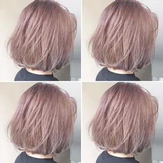 ショート カラー 【美髪矯正】【スト カール】小野村翔太のヘアスタイル