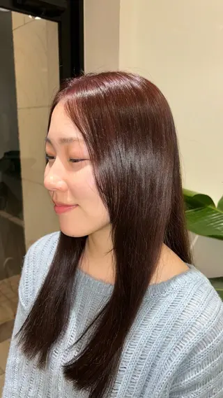 ロング 平井 咲紀のヘアスタイル