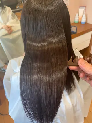 ロング カラー Rang所属・Rang柏 髪質改善No1のヘアスタイル