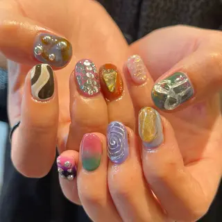 ネイル ano @anomukuiのヘアスタイル