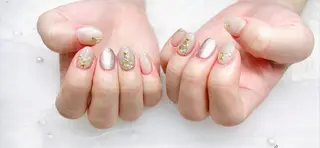 セミロング サニー ハウスのネイルデザイン