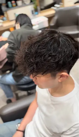 パーマ メンズ 💈メンズパーマ特化 金子温貴💈のヘアスタイル