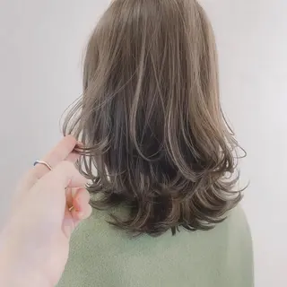 ミディアム 💖透明感カラー HAYATO💖のヘアスタイル