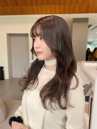 ロング カラー 透明感×レイヤーカッ ト🌼kiraraのヘアスタイル