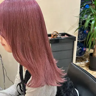 セミロング カラー 🍒森木 ゆうか🍒のヘアスタイル