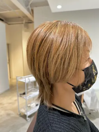 ショート カラー Design Color🐰アユミのヘアスタイル