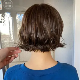 ミディアム MAKES harajuku　m.clan所属・パーマ/ 🌿nanakoのヘアスタイル