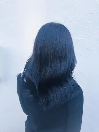 セミロング カラー パーマ ヘアアレンジ 【ツヤ髪美容師】 ツダケイスケのヘアスタイル