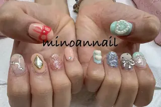 ネイル ❤minoannai メトロポリタン前店のネイルデザイン